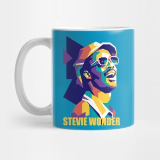 Stevie Wonder Popart Mug